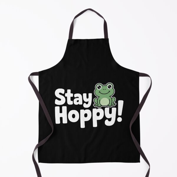 Artikelvorschau, Bleib hopfig! Lustiges Frosch-Wortspiel entworfen und verkauft von PMCreative.