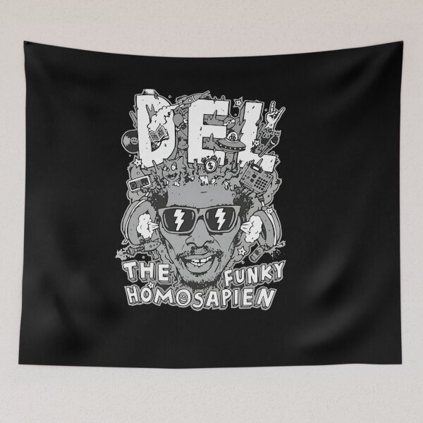 Item preview, Del the Funky Homosapien designed and sold by Anna Davidson.