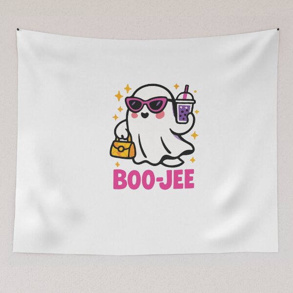Item preview, Boo‑jee Funny Halloween Ghost designed and sold by artcultreone.