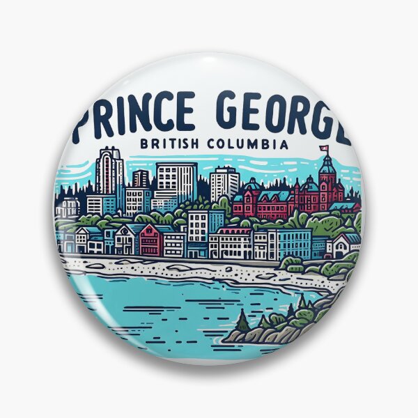 Item preview, Prince George BC Canada  designed and sold by HowToCanadian.