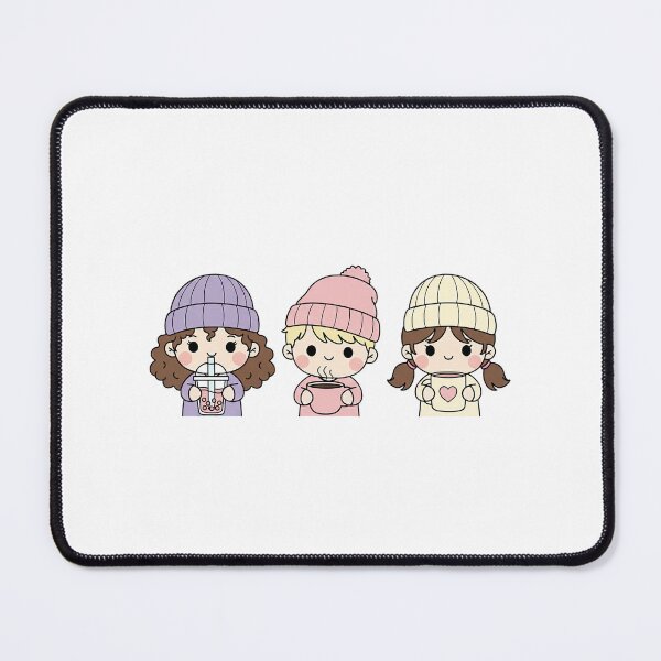 Item preview, Cute Kawaii Cozy Winter Friends designed and sold by istoriadesign.
