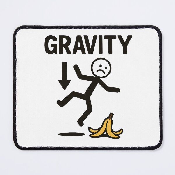 Item preview, Falling Stickman Funny Gravity designed and sold by PrintDelightsDJ.