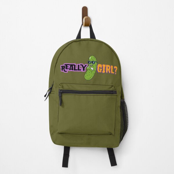 Item preview, Really Girl? Funny Pickle Character designed and sold by Bendicley.