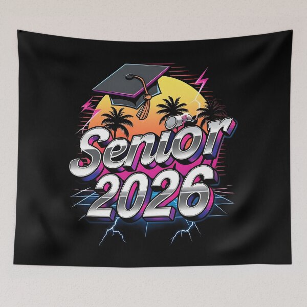 Item preview, Retro Neon Senior 2026 designed and sold by Uglyandcute.