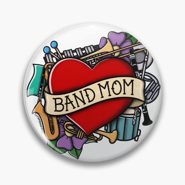 Item preview, Band Mom Design designed and sold by scrambledpegs.