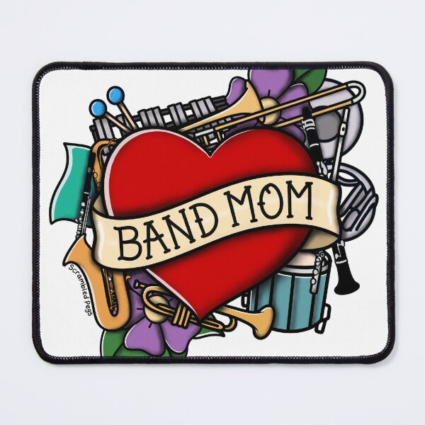 Item preview, Band Mom Design designed and sold by scrambledpegs.