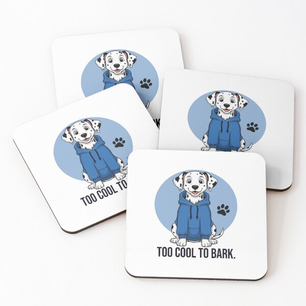Item preview, Too Cool to Bark – Funny Dalmatian in Hoodie designed and sold by The Real Life Symphony.