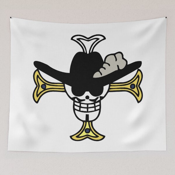 Item preview, mihawk flag jolly roger designed and sold by davidthmpsn.