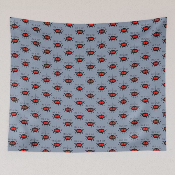 Item preview, Hang In There Spider with Big Red Eyes | PERFECT GIFT FOR YOU AND FRIENDS designed and sold by TobinWalsh.