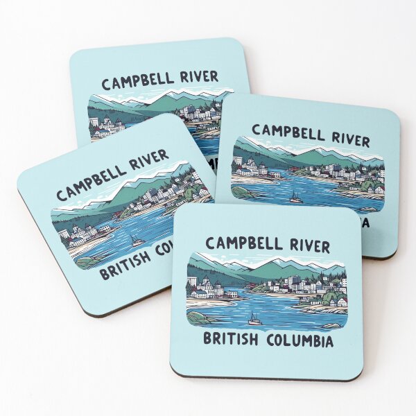 Item preview, Campbell River BC Canada  designed and sold by HowToCanadian.