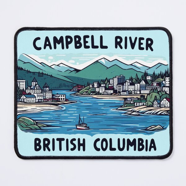 Item preview, Campbell River BC Canada  designed and sold by HowToCanadian.