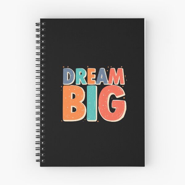 Item preview, Dream Big – Colorful Inspirational Quote designed and sold by Merch By Style.