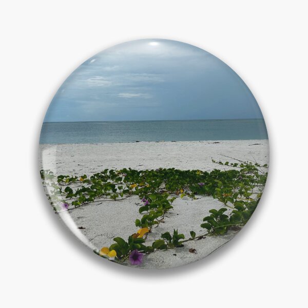 Item preview, Floral vines crawl across the sands on a stormy day designed and sold by Knoyes409.