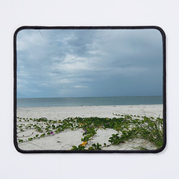 Item preview, Floral vines crawl across the sands on a stormy day designed and sold by Knoyes409.