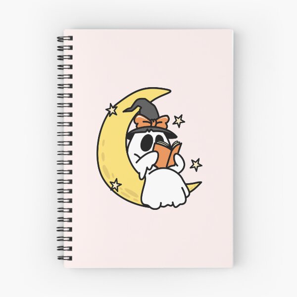 Item preview, ghost reader night | spooky book reader | horror books designed and sold by Neadoodles.
