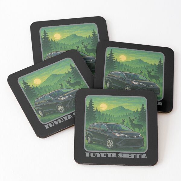 Item preview, Toyota Sienna deer family green designed and sold by VANLIFE..