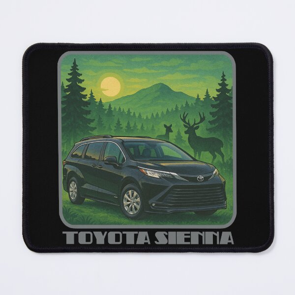Item preview, Toyota Sienna deer family green designed and sold by VANLIFE..