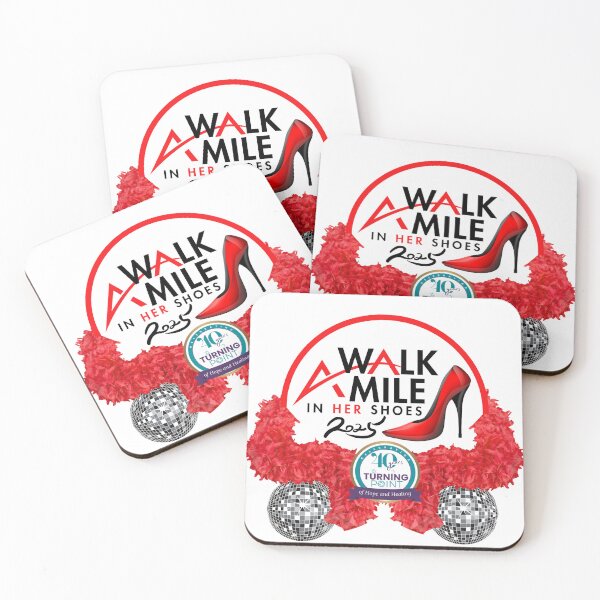 Item preview, 2025 Walk A Mile in Her Shoes T Shirt designed and sold by The Turning Point  Rape Crisis Center.