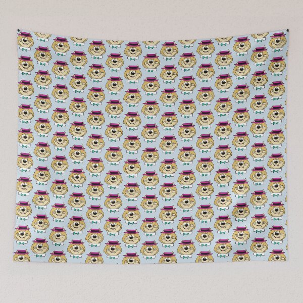 Item preview, Dapper Cat in Pink Hat | PERFECT GIFT FOR YOU AND FRIENDS designed and sold by TobinWalsh.