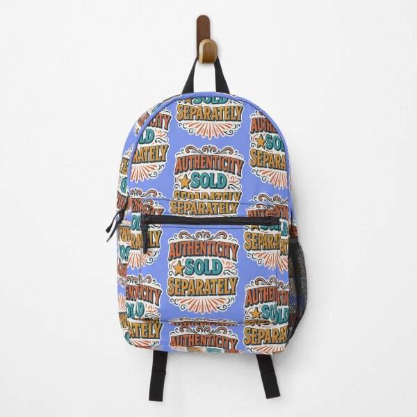 Item preview, Authenticity Sold Separately Retro Typography Design designed and sold by My-Hoodies.