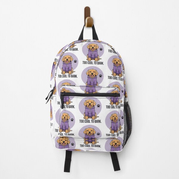 Item preview, Too Cool to Bark – Funny Golden Retriever in Hoodie designed and sold by The Real Life Symphony.