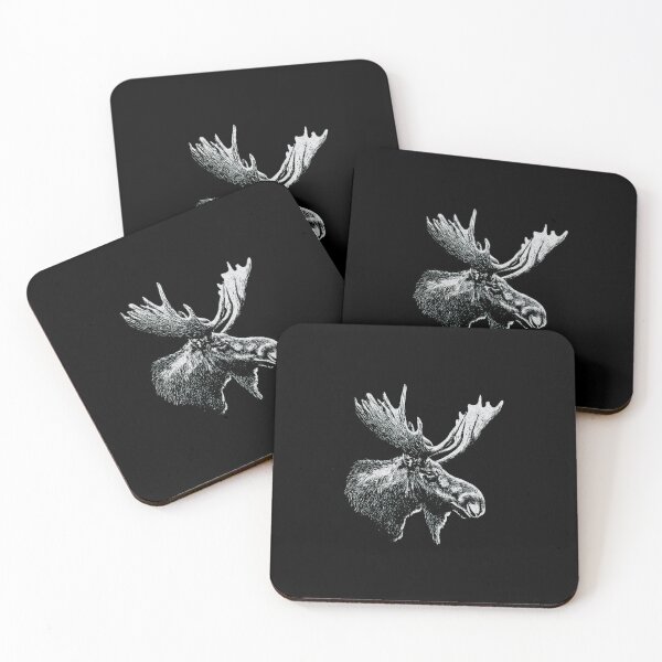 Item preview, Majestic Moose Head Wildlife designed and sold by Blurbean.