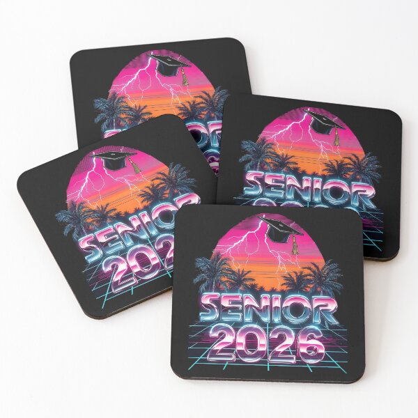 Item preview, Retro Neon Senior 2026 designed and sold by Uglyandcute.