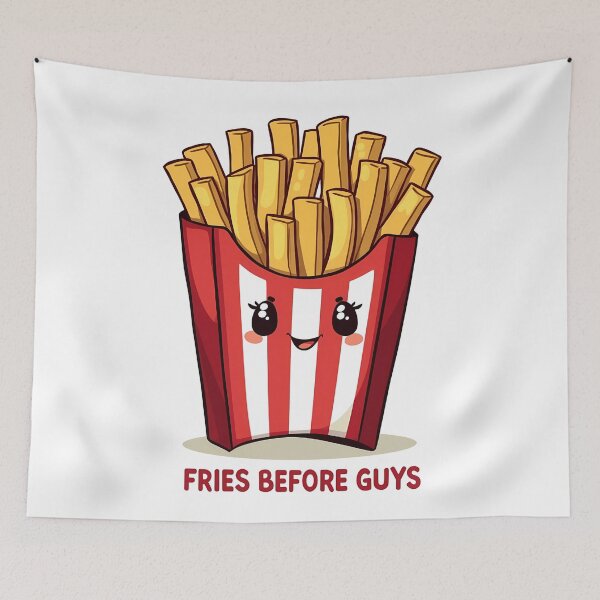 Item preview, Fries Before Guys designed and sold by VibeTCreations.