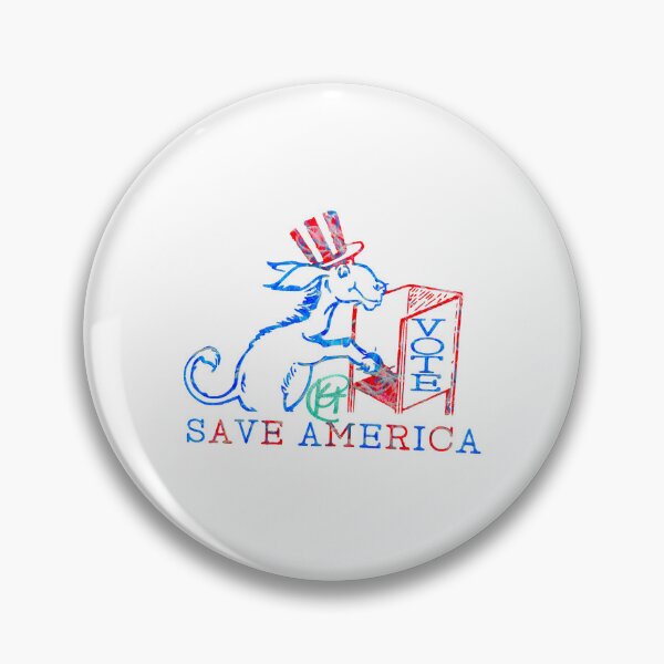 Item preview, Vote: Save America Pop Art  designed and sold by Kalli Taub Art.