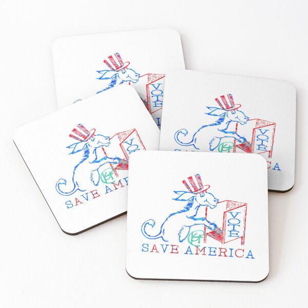 Item preview, Vote: Save America Pop Art  designed and sold by Kalli Taub Art.