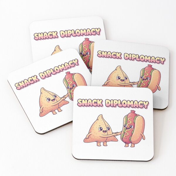 Item preview, Diplomacy Of Hotdog and Samosa designed and sold by NiluDigiStudio.