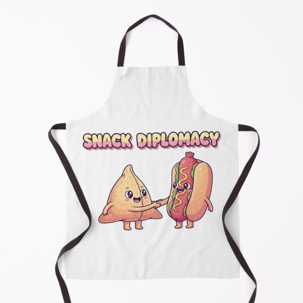 Item preview, Diplomacy Of Hotdog and Samosa designed and sold by NiluDigiStudio.