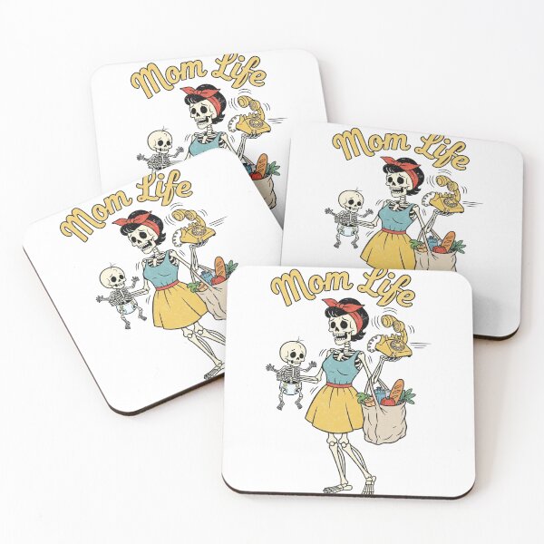 Item preview, Overstimulated Moms Club Skeleton - The Ultimate Mom Life Vibe designed and sold by MinimalMyth.