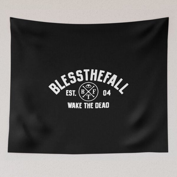 Item preview, Blessthefall Band White logo designed and sold by humbertsons.