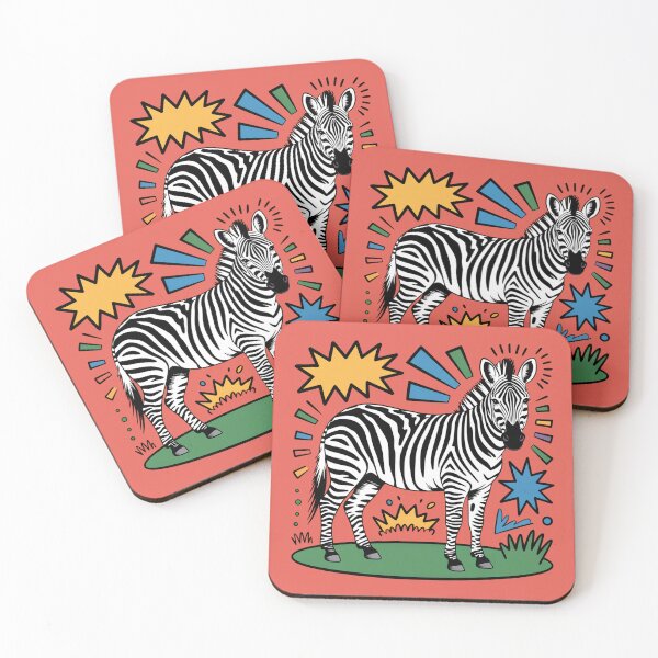 Item preview, Zebra Pop Art Illustration designed and sold by NewAspect.