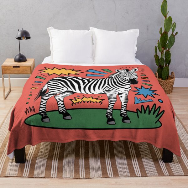 Item preview, Zebra Pop Art Illustration designed and sold by NewAspect.