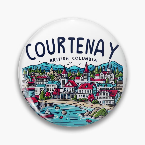 Item preview, Courtenay BC Canada  designed and sold by HowToCanadian.