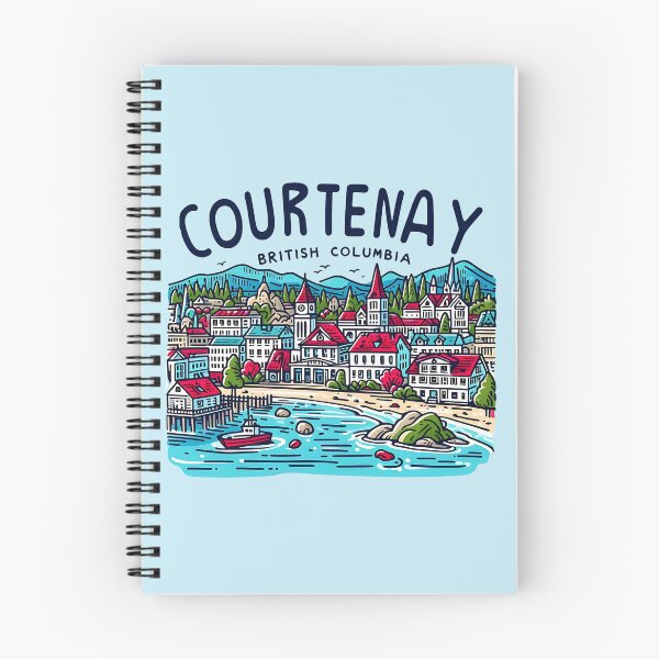 Item preview, Courtenay BC Canada  designed and sold by HowToCanadian.
