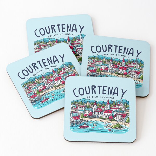Item preview, Courtenay BC Canada  designed and sold by HowToCanadian.