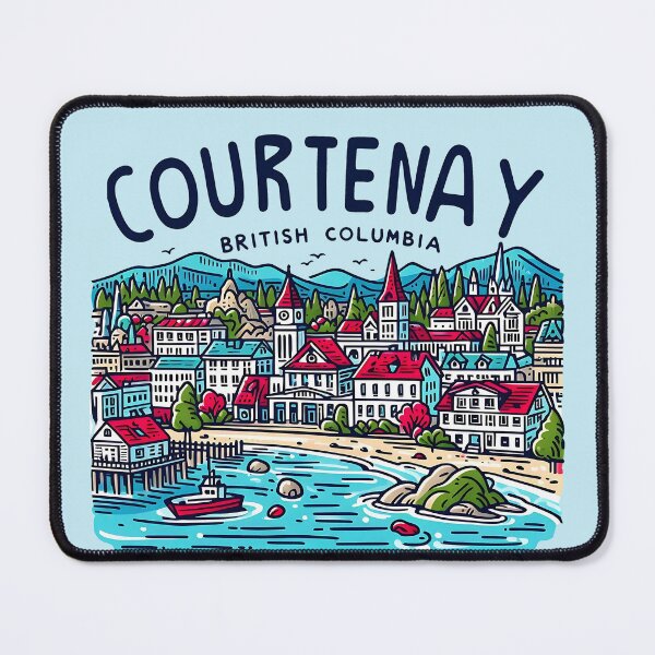 Item preview, Courtenay BC Canada  designed and sold by HowToCanadian.
