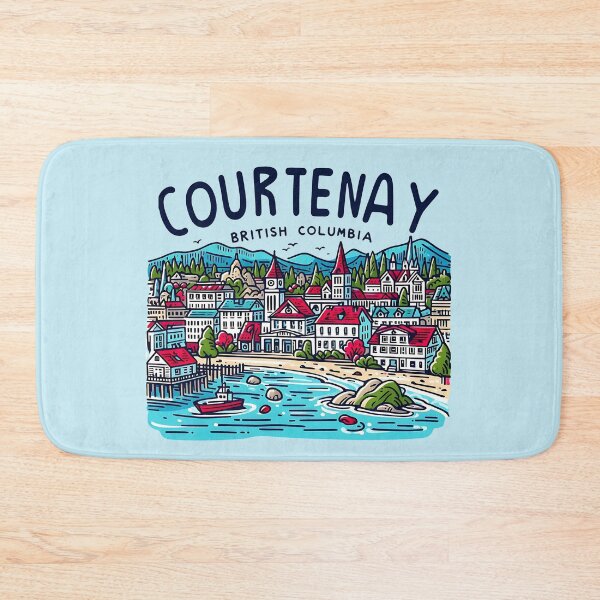 Item preview, Courtenay BC Canada  designed and sold by HowToCanadian.