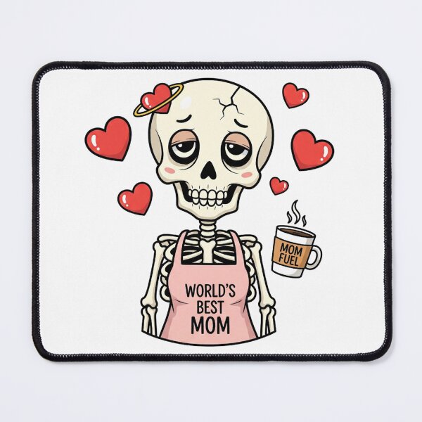 Item preview, Overstimulated Moms Club Skeleton - The Ultimate Mom Life Vibe designed and sold by MinimalMyth.