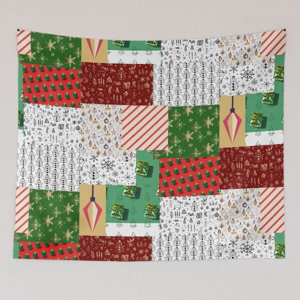 Item preview, Photo of Vintage Christmas Patterns designed and sold by Cowboy Folly.