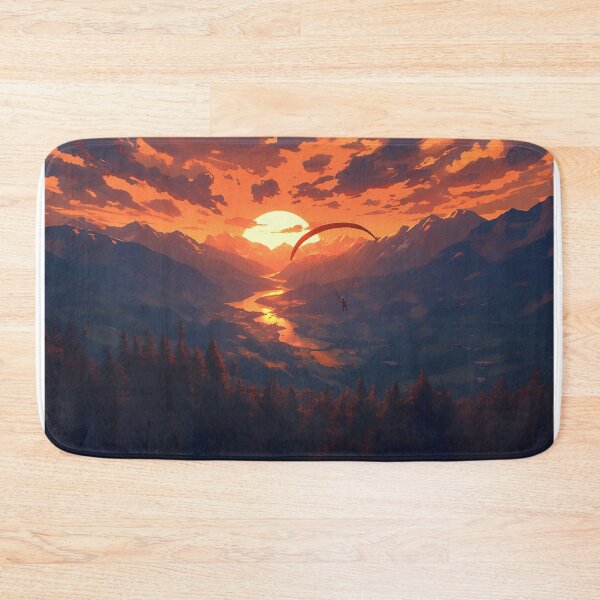 Item preview, Paraglider Over Sunset Valley designed and sold by Christian Weiss.