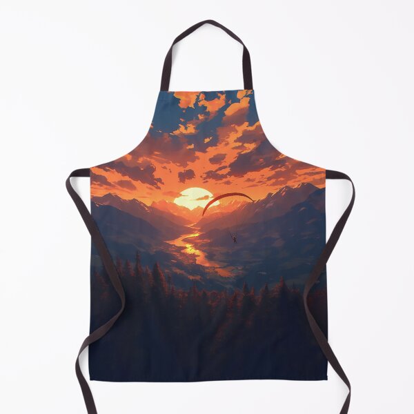 Item preview, Paraglider Over Sunset Valley designed and sold by Christian Weiss.