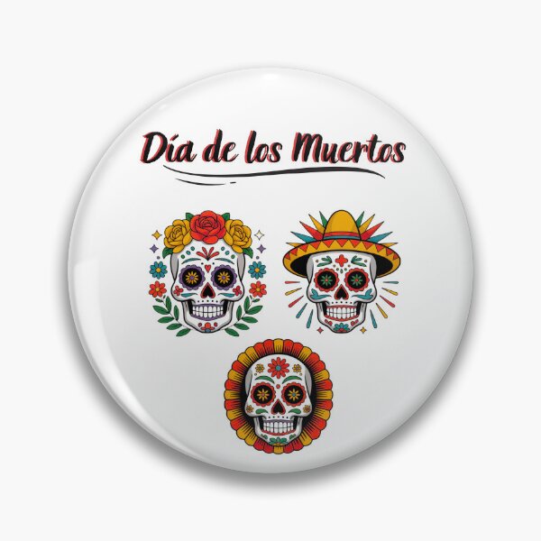 Item preview, Mexican Halloween skull - Dia de los Muertos  designed and sold by EmsiPrintVault.