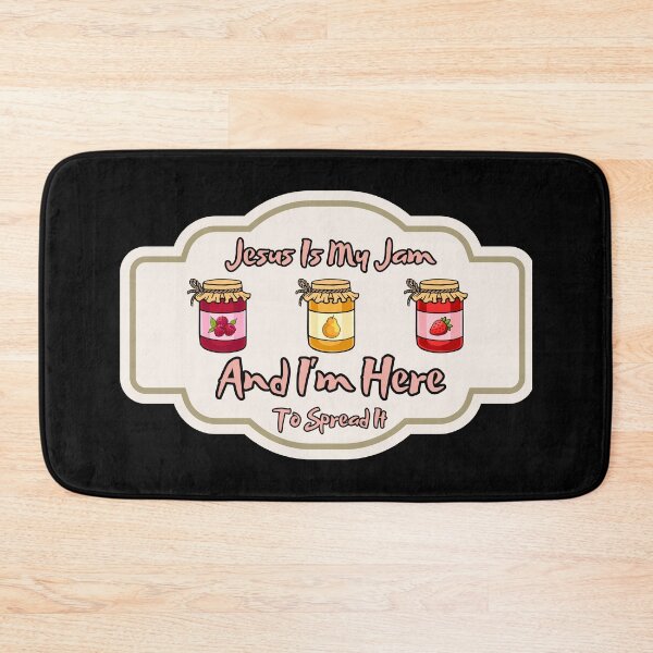 Item preview, Funny Vintage Retro Jesus Is My Jam Christian Bible Verse Faith Sunday School designed and sold by Zayavca.