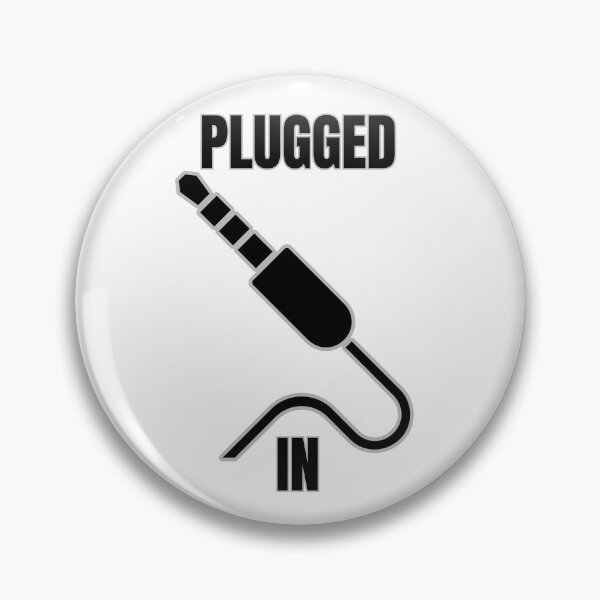 Item preview, Musician Slogan - Plugged In designed and sold by peaceAVmedia.