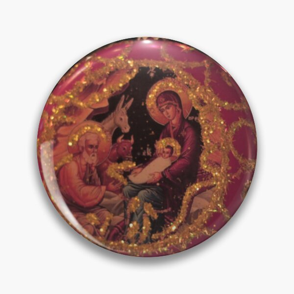 Item preview, Christ is Born! Glorify Him! Christmas Wishes Newborn King designed and sold by SeraphimDesigns.