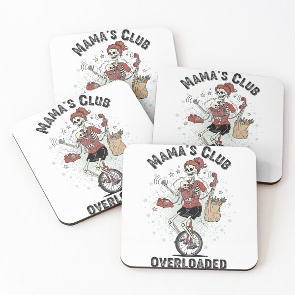 Item preview, Overstimulated Moms Club Skeleton - The Ultimate Mom Life Vibe designed and sold by MinimalMyth.